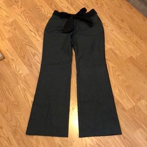 NWT LOFT Julie Fit Trousers with Fabric Belt